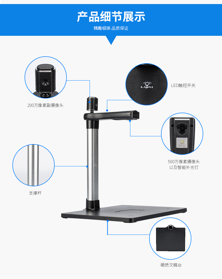 ZL-950TS，哲林高拍儀新品，高清晰